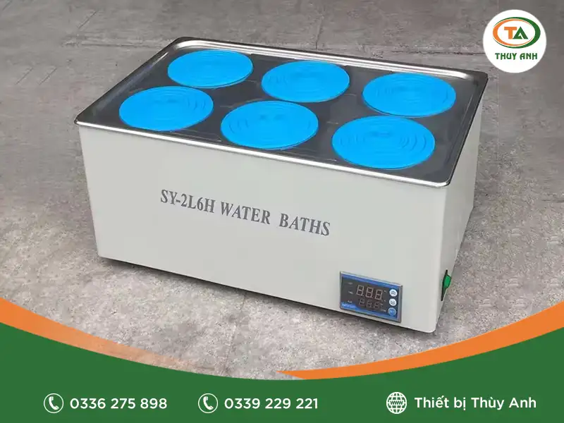 Bể cách thủy 6 vị trí SY-2L6H BIOBASE (18 lít, RT~100°C)