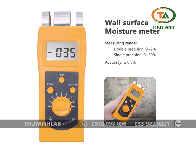 DM200C Total Meter Máy đo độ ẩm (gỗ, tường, bê tông)
