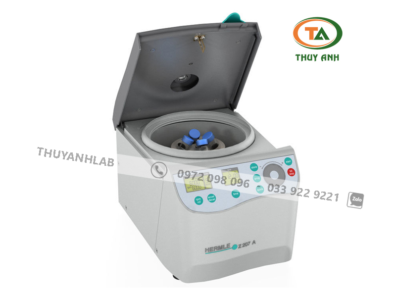 Z 207 H HERMLE Máy ly tâm 200-13000 vòng/phút