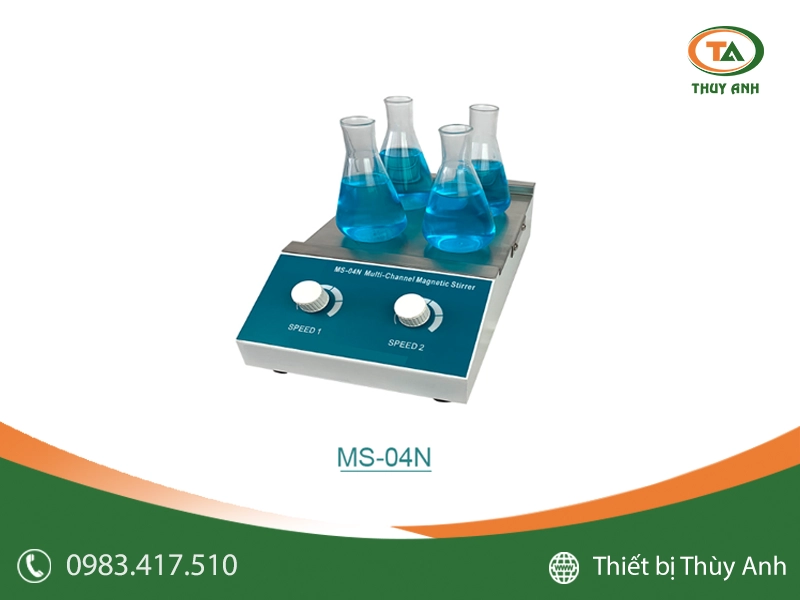 Máy khuấy từ 4 vị trí MS-04N Zenith Lab