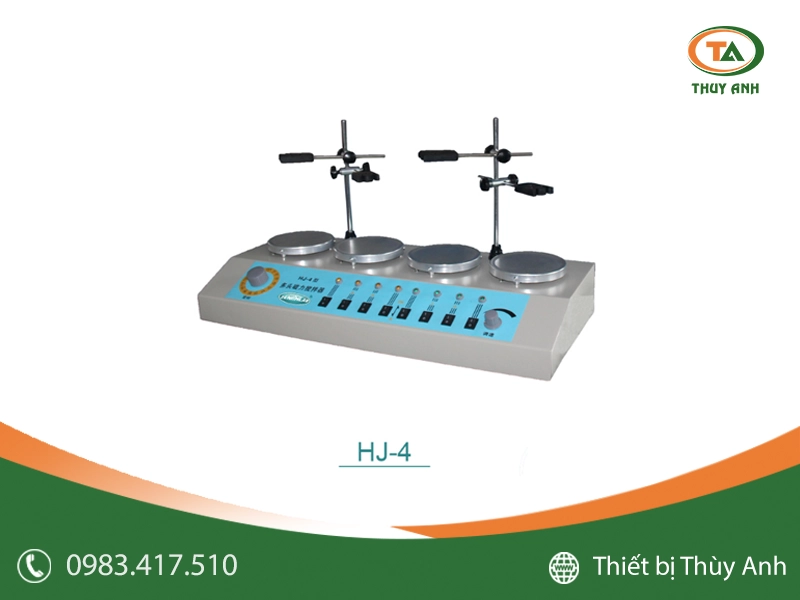Máy khuấy từ gia nhiệt đa vị trí HJ-4 Zenith Lab