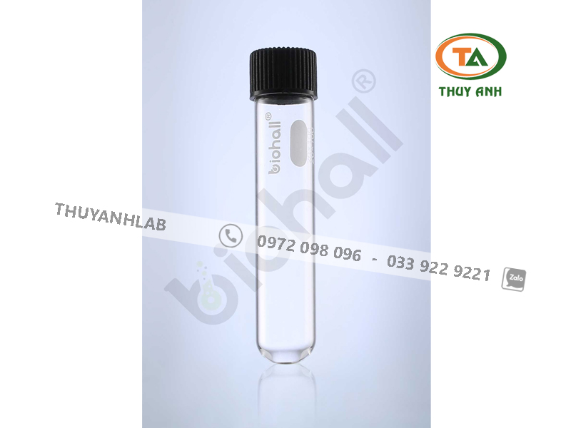 BIOHALL Ống nghiệm có nắp