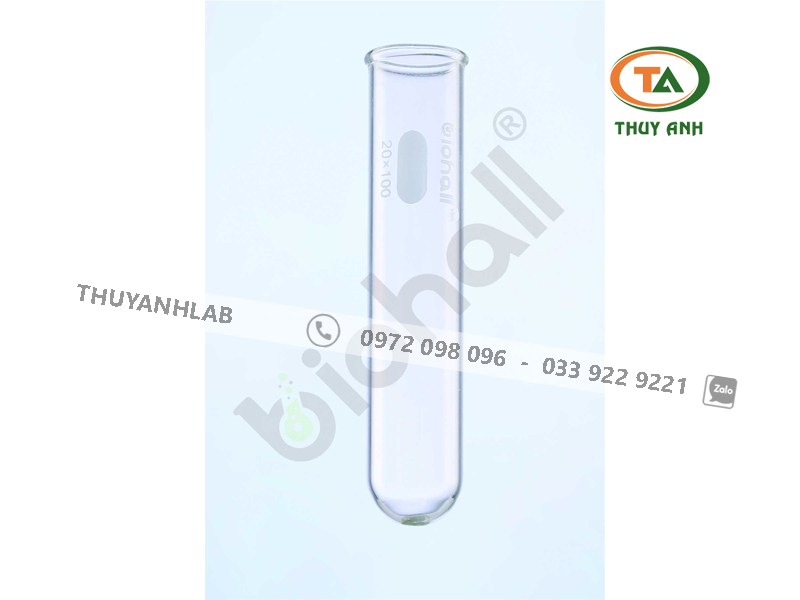 BIOHALL Ống nghiệm có vành