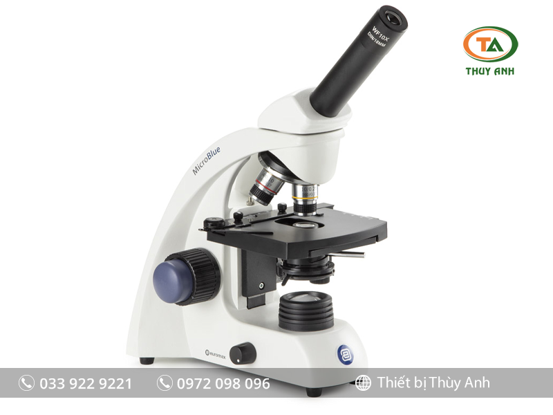 Kính hiển vi sinh học 1 mắt MB.1651 EUROMEX (40-600X)