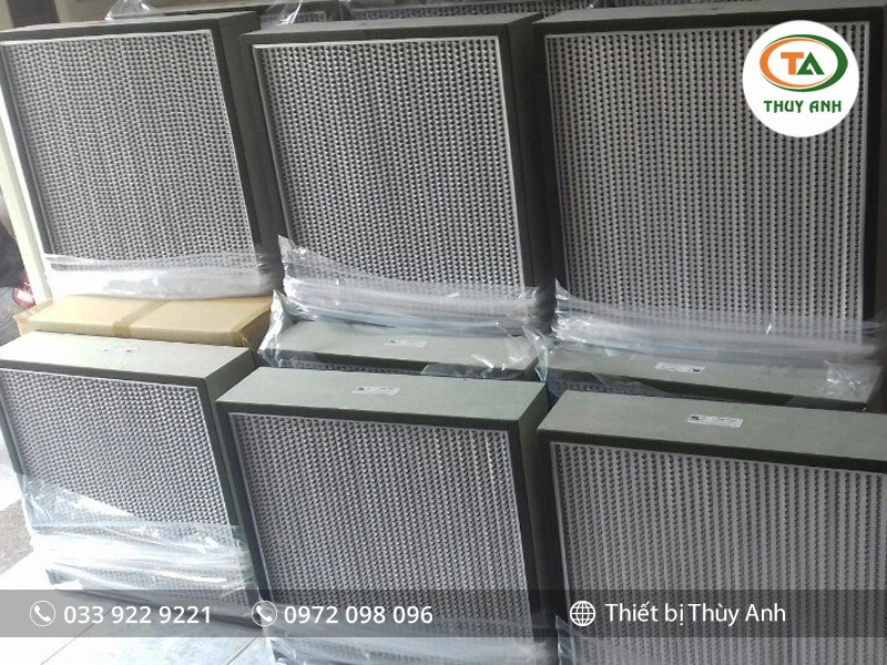 Bộ lọc HEPA cho thiết bị phòng sạch, kích thước theo yêu cầu
