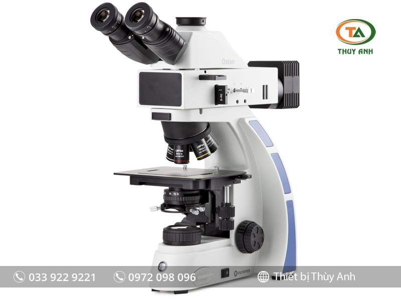 Kính hiển vi huỳnh quang 3 mắt OX.3245 EUROMEX (50-1000X)
