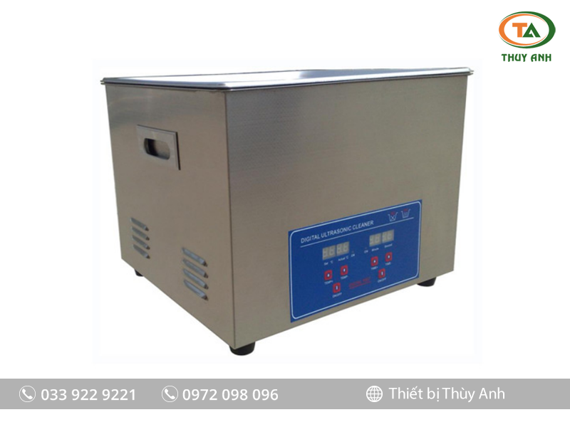 Bể rửa siêu âm PS-60A JAKAN (15 lít, 42.000 Hz, kỹ thuật số)