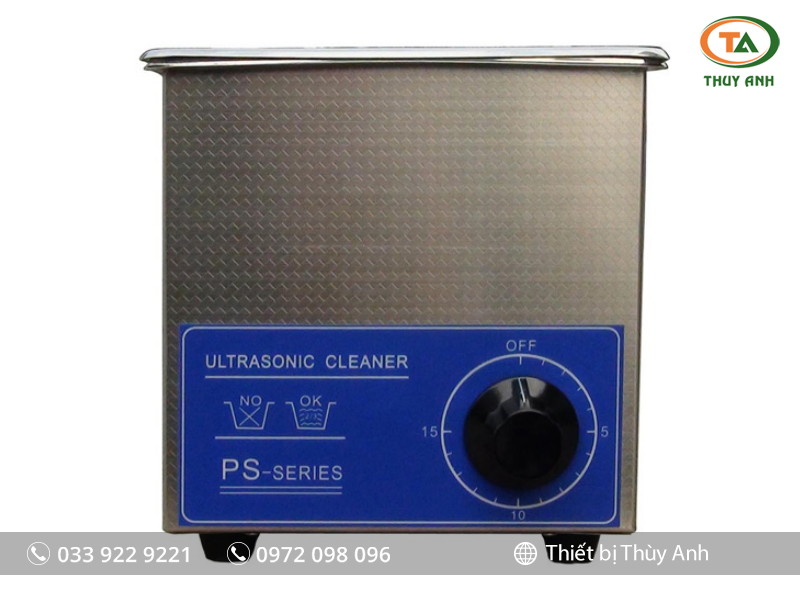Máy rửa siêu âm PS-10 JAKAN (2L, 42.000Hz, dòng cơ học)