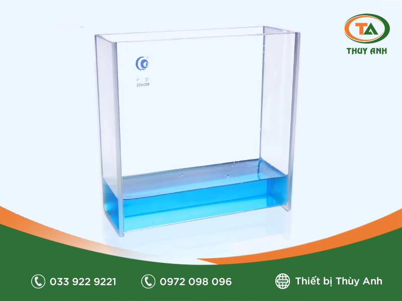 Bình chạy sắc ký 200*200mm đơn