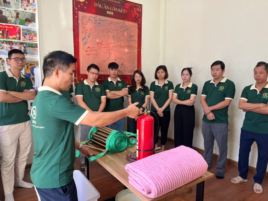 Thùy Anh Lab tổ chức tập huấn PCCC