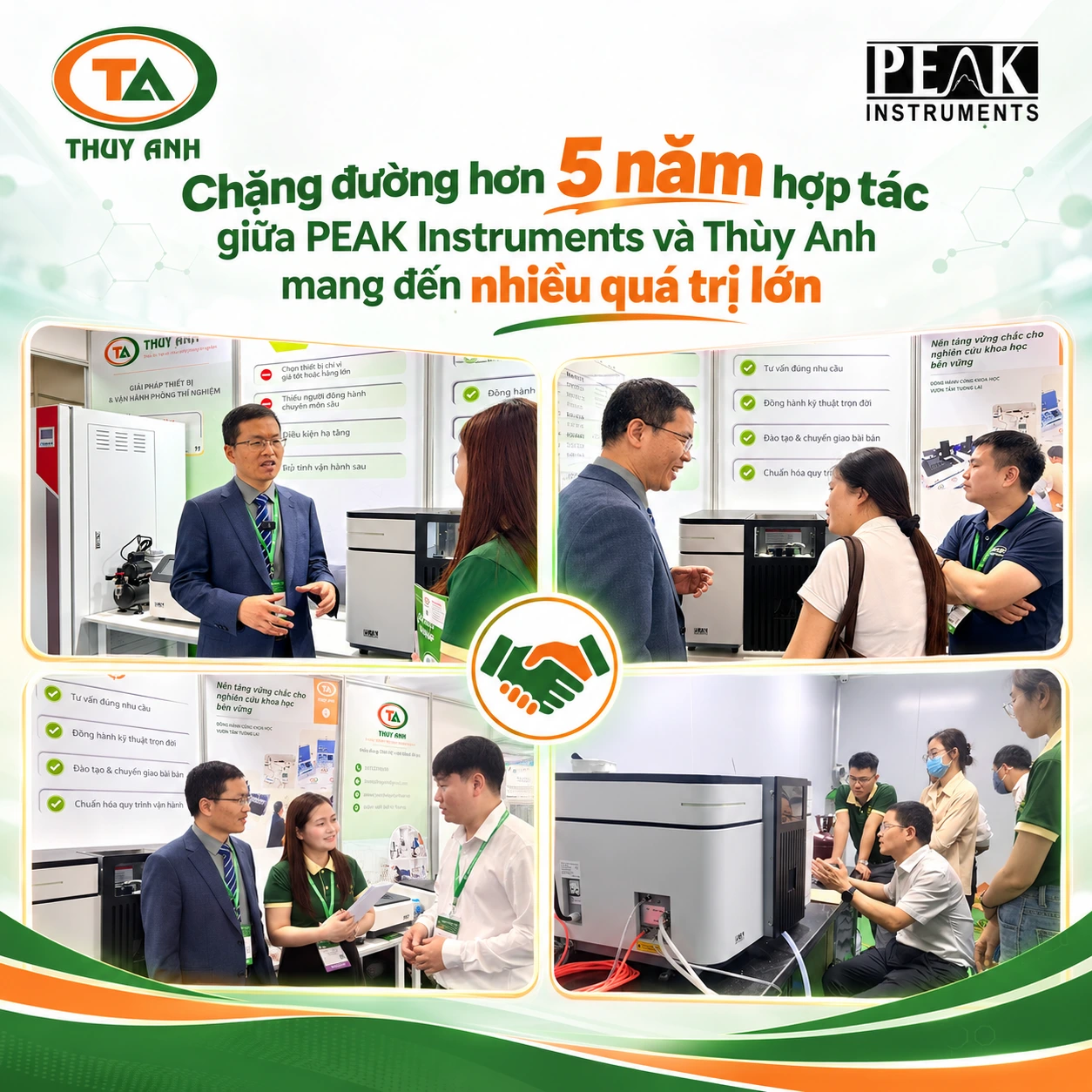 Chặng đường hơn 5 năm hợp tác giữa PEAK Instruments và Thùy Anh mang đến nhiều giá trị tích cực