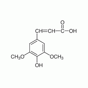 Hóa chất 3,5-Dimethoxy-4-hydroxycinnamic acid 98% predominantly trans isomer 25g Acros