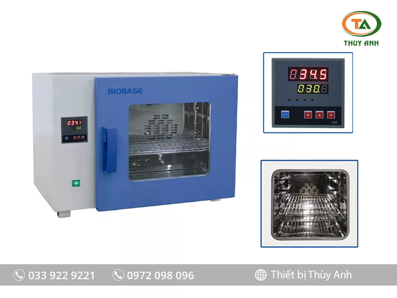 Tủ sấy đối lưu cưỡng bức BOV-T105F BIOBASE (108 lít, 50 ~ 200°C)