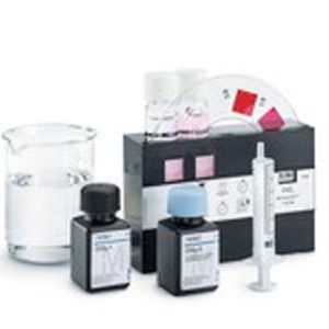  Chlorine Test (free chlorine) Method: colorimetric, DPD, with color-disk comparator 0.25 - 0.50 - 0.75 - 1 - 2 - 4 - 8 - 10 - 15 mg/l Cl₂ MColortest™ Merck