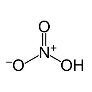 Hóa chất Nitric acid for analysis ca. 65% solution in water chai thủy tinh 500 ml Acros