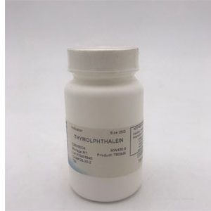 Hóa chất Thymolphthalein indicator ACS,Reag. Ph Eur Merck