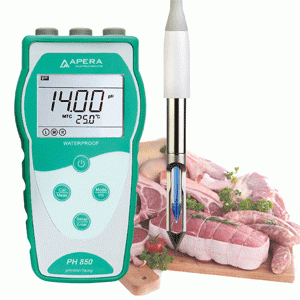 Máy đo pH/mV/nhiệt độ cầm tay PH850-BS APERA (trong thịt/ cá/ các loại thực phẩm)