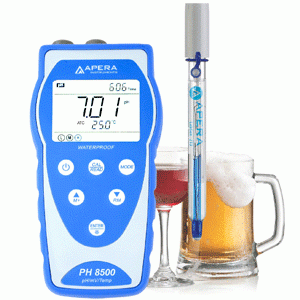 Máy đo pH/mV/nhiệt độ cầm tay PH8500-BR APERA (trong đồ uống)