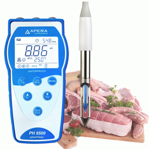 Máy đo pH/mV/nhiệt độ cầm tay PH8500-BS APERA (trong thịt/ cá/ các loại thực phẩm)