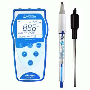 Máy đo pH/mV/nhiệt độ cầm tay PH8500-HF APERA (trong dung dịch axit mạnh hoặc HF)