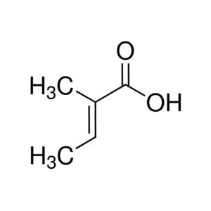Hóa chất trans-2,3-Dimethylacrylic acid 98% 25g Acros
