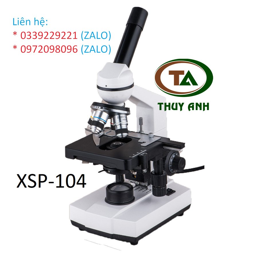 XSP-104 Fangyuan Kính hiển vi 1 mắt phóng đại 1600 lần