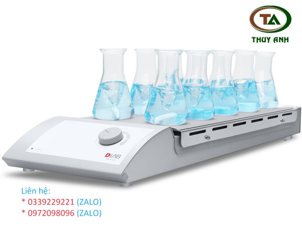 Máy khuấy từ MS-M-S10 DLAB (0-1100 vòng/phút, 10 vị trí)