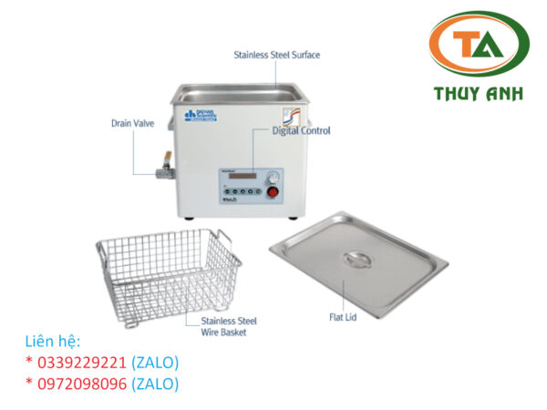 WUC-D03H Daihan Bể rửa siêu âm 3.3 lít