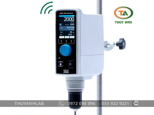 OHS 200 Digital VELP Máy khuấy đũa 6-400 vòng / phút