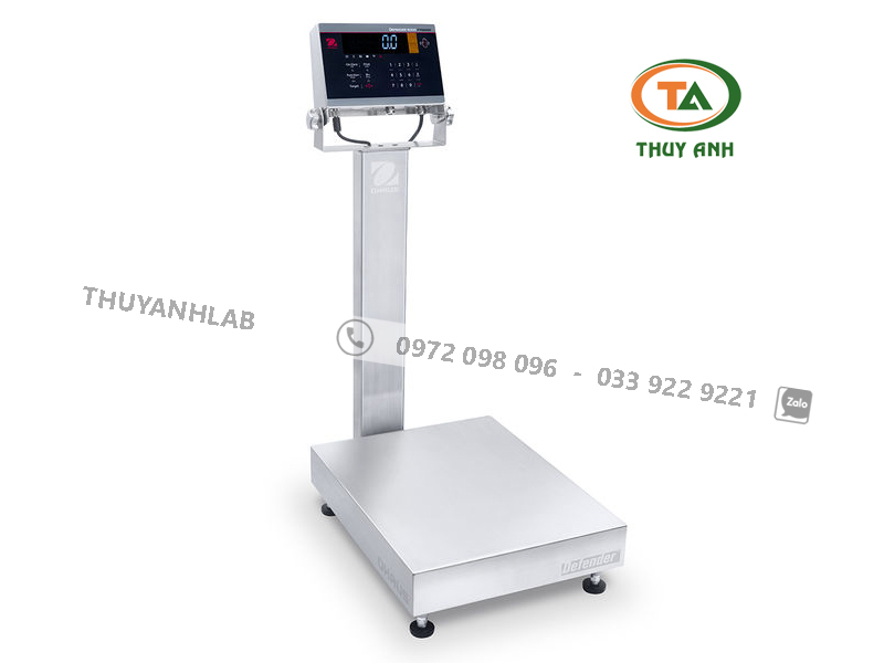 D61XWE150K1L7 OHAUS Cân bàn điện tử (150kg/50g)