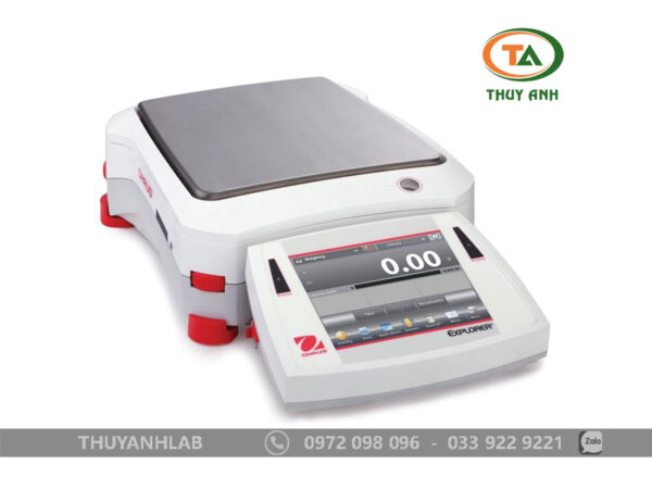 EX6201/E Ohaus Cân điện tử (6200g, 1 số lẻ)
