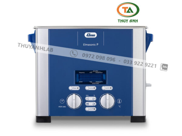 P 120H ELMA Bể rửa siêu âm 12.75 Lít