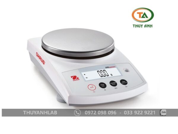 PR6201/E Ohaus Cân điện tử (6200g, 1 số lẻ)