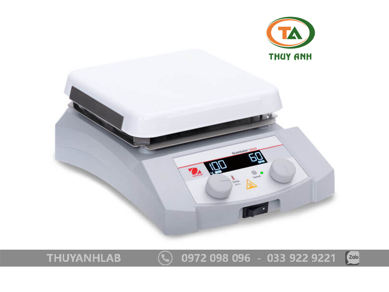 e-G31HS07C OHAUS Máy khuấy từ gia nhiệt 80 - 1600 vòng / phút