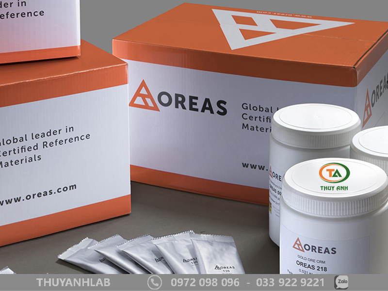 Mẫu chuẩn quặng Sắt OREAS (Fe) Mẫu chuẩn quặng Sắt OREAS (Fe)