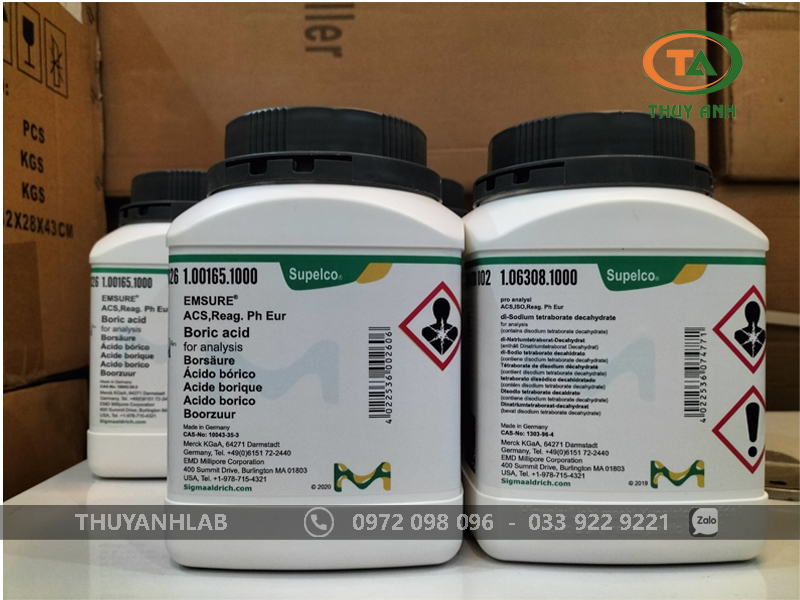 Hóa chất Boric acid MERCK