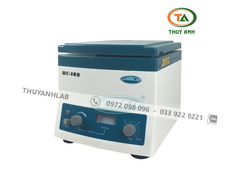 HC-16B ZENITH LAB Máy ly tâm 16000 vòng / phút