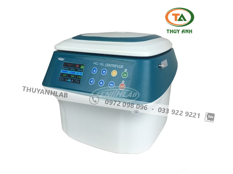 HC-16L ZENITH LAB Máy ly tâm 16000 vòng / phút