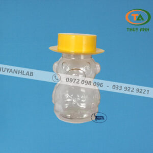 Chai nắp con gấu bằng nhựa