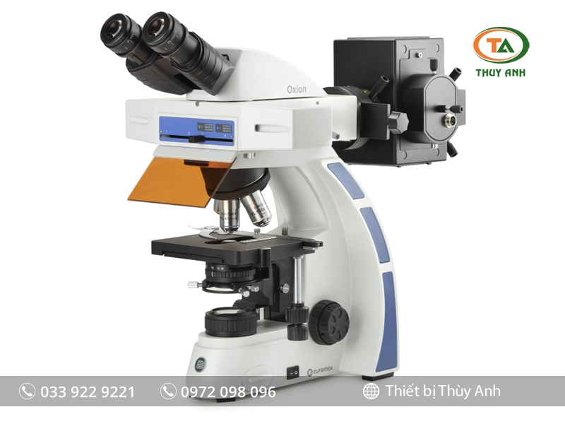Kính hiển vi huỳnh quang 3 mắt OX.3067 EUROMEX (kết nối camera, 1000X)