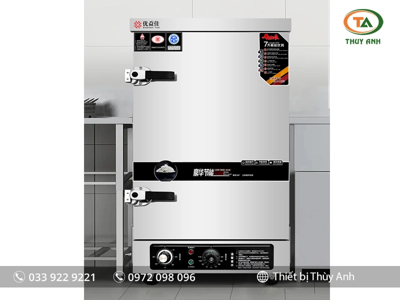 Tủ nấu cơm công nghiệp YDX-P12 Trung Quốc (loại 12 khay)