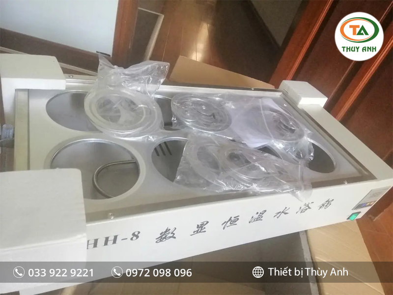 Bếp cách thủy HH-8 Trung Quốc (21 lít, 8 vị trí)