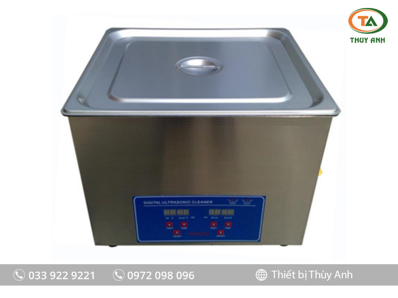 Bể rửa siêu âm PS-70A JAKAN (20 lít, 42.000 Hz, kỹ thuật số)