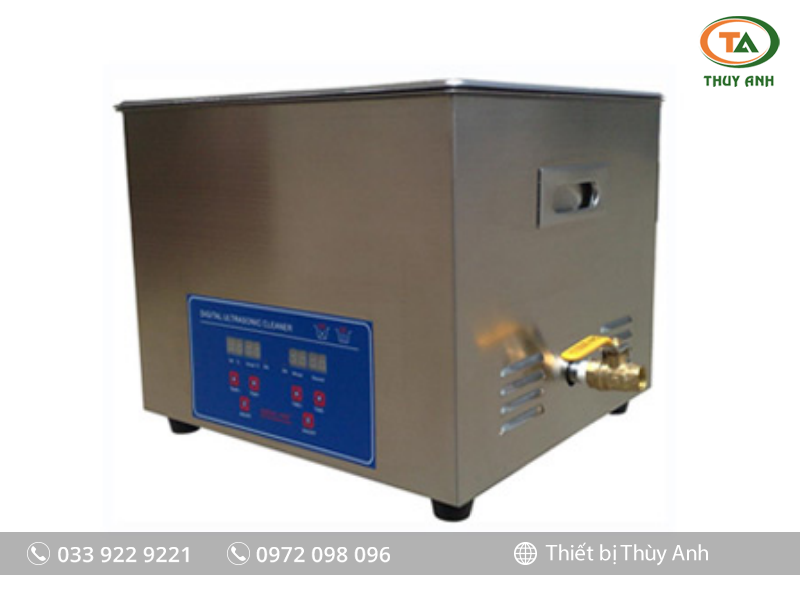 Bể rửa siêu âm PS-80A JAKAN (22 lít, 42.000 Hz, kỹ thuật số)