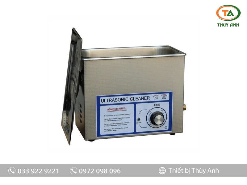 Bể rửa siêu âm PS-50T JAKAN (14 lít, 42.000Hz, không gia nhiệt)