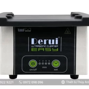 Bể rửa siêu âm mini Deruisonic S07 DERUI (700 ml, 45KHz)
