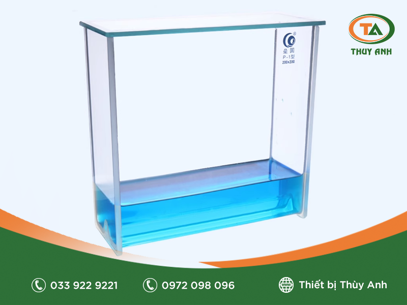 Bình chạy sắc ký 200*200mm đôi