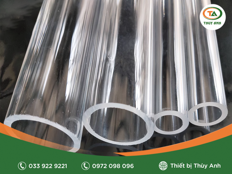 Ống acrylic trong suốt đặt hàng theo yêu cầu