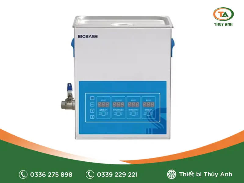 Bể rửa siêu âm UC-30S BIOBASE (10 lít, 80 kHz)