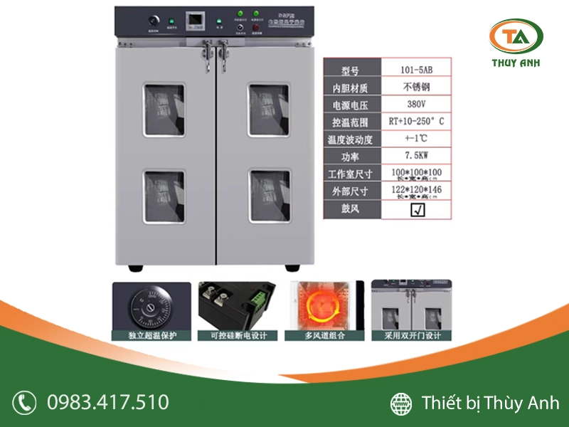 Tủ sấy 1000 Lít 101-5AB Trung Quốc